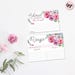 Bridal Shower Printable Set Floral Bridal Shower Invitation - Etsy