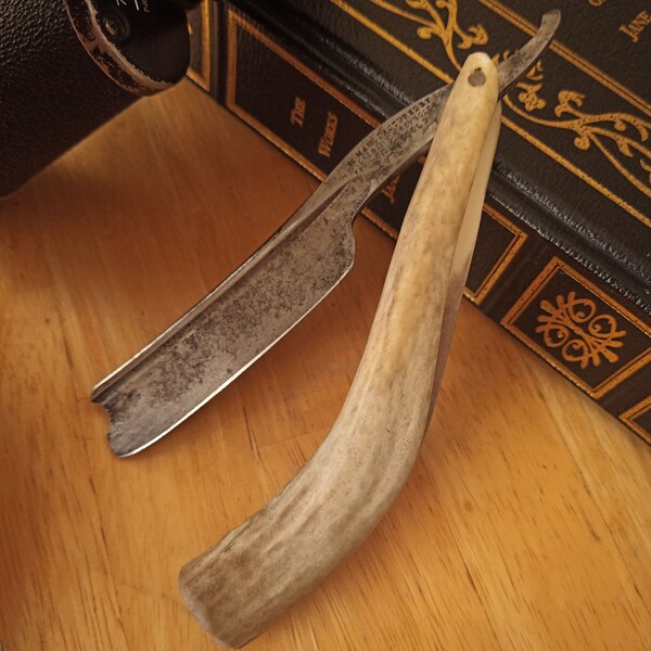 Shave Ready Frederick Reynolds Frame back Straight Razor