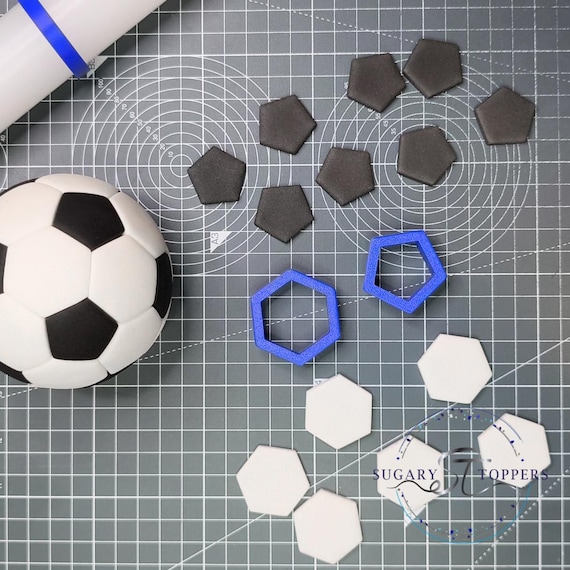 3D Football Cake Topper Cutter Set – Fits Different Polystyrene
