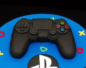 3D Playstation 4 contrôleur Joystick gâteau pâte à sucre