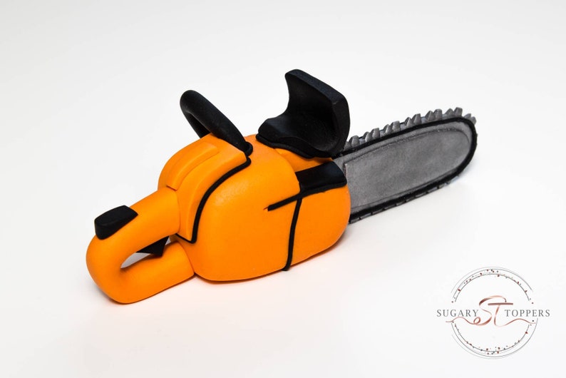 Chainsaw Cake Topper for Cake Decorating Birthday Cake for Man Etsy