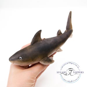 Shark cake topper for cake decorating birthday cakes fondant cake toppers