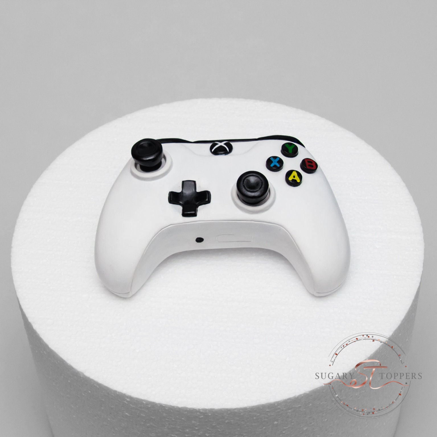 XBox Controller Level Up Happy Birthday Your Personalized Name Edible Cake  Topper Image ABPID53012 