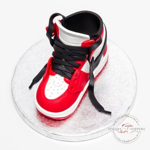 Air Jordan 1 Sneakers Cake Topper Baby Shoes Trainers Cake | Etsy UK