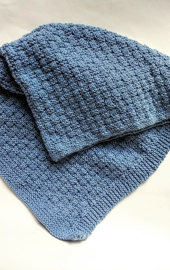 Baby Spike Stitch Blanket  Knitting needles sizes, Blanket, Soft pastel