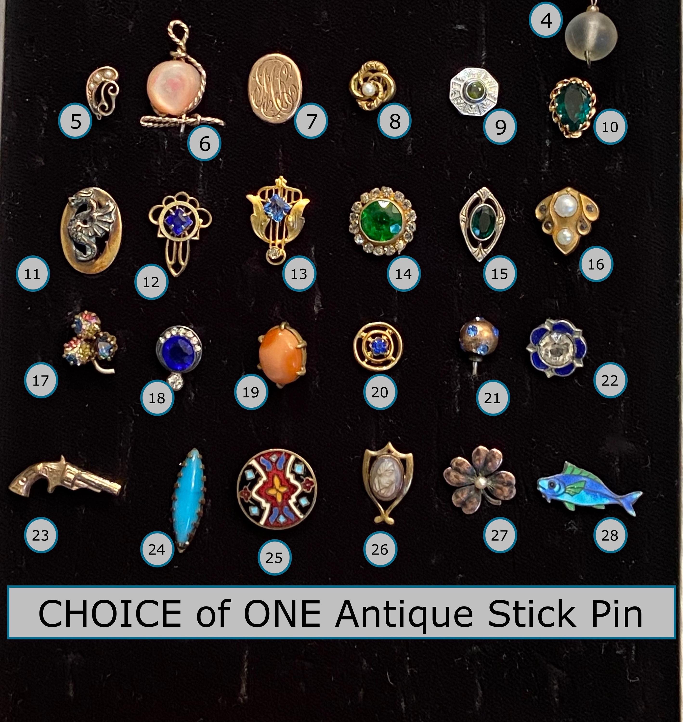 Antique stick pin - Etsy 日本