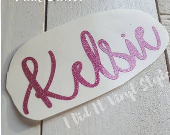 Vinyl Name Decal - DIY Name Decal - Name Sticker - Name Decals Only- vinyl name- vinyl decal name cut out- children's name