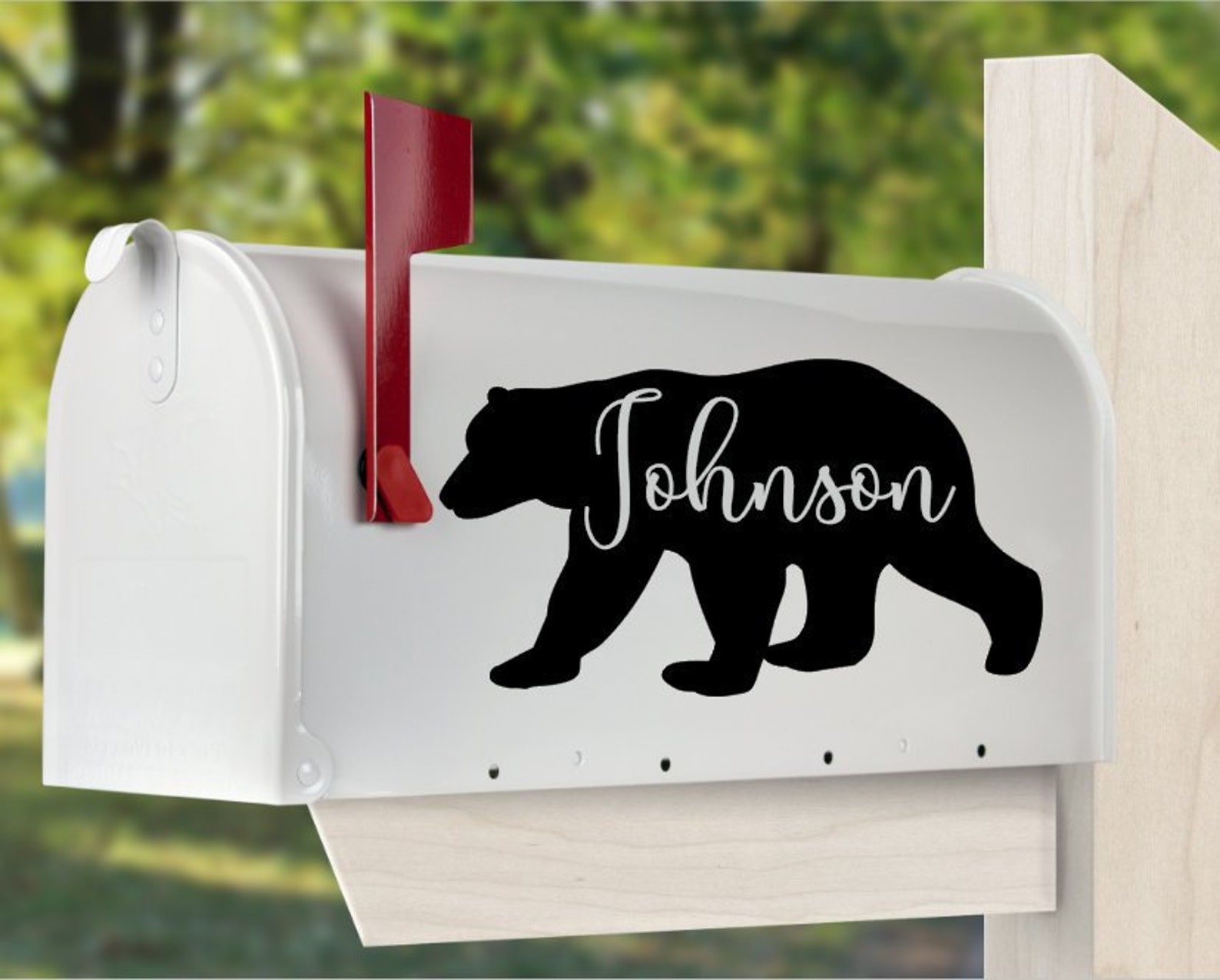 MailBox Personalized Decal Mailbox decor Stickers for Etsy