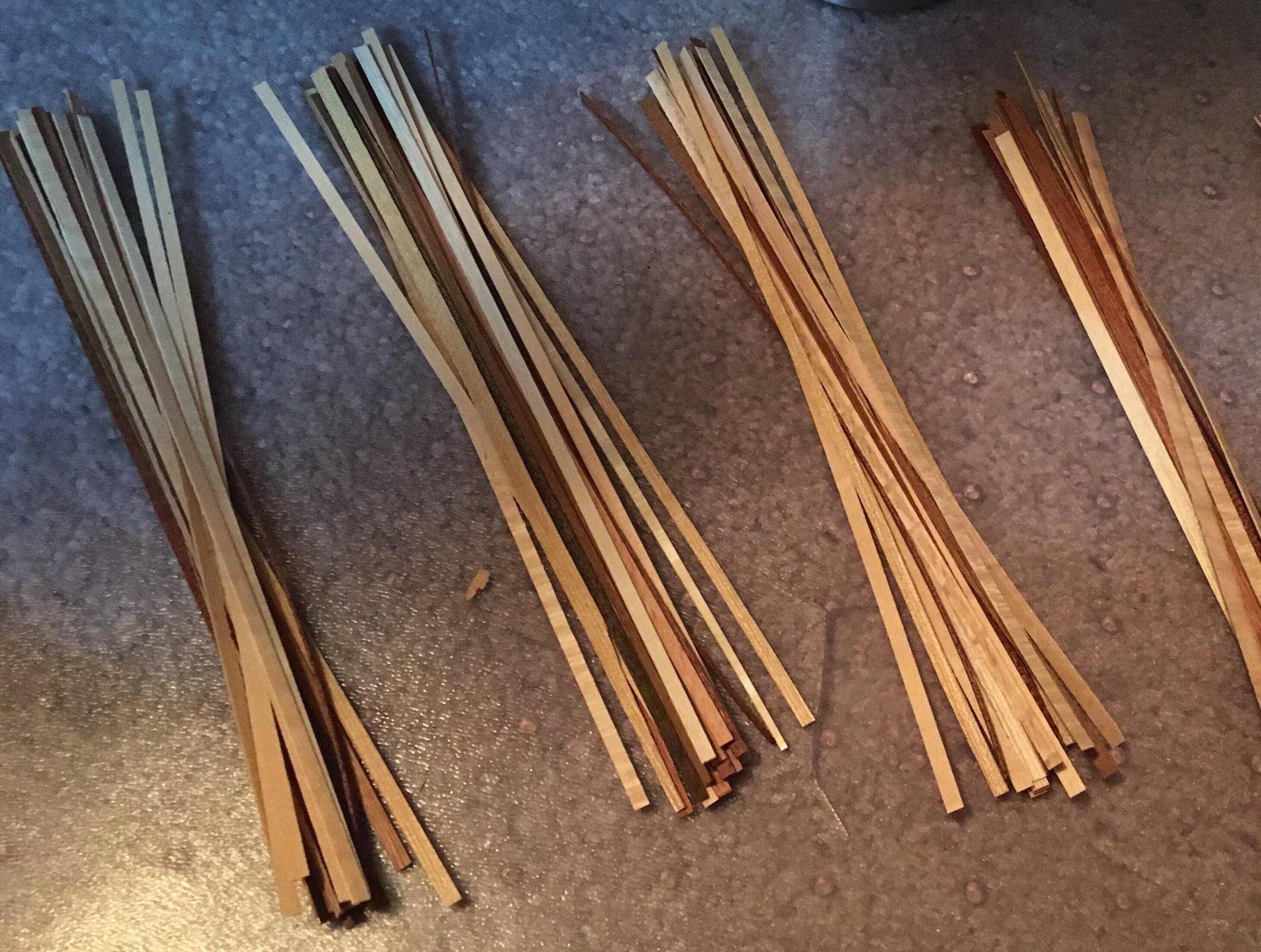 Ring Inlay Materials Bundles of 5