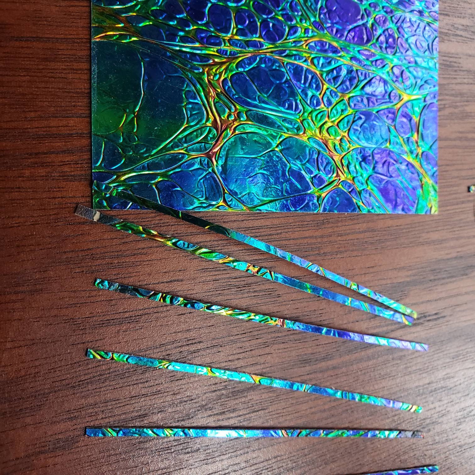 Dichrolam Ring Inlays