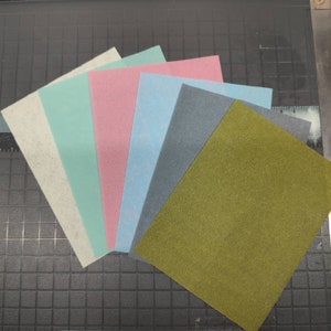 Zona 4x5.5" - 3 m WetorDry Micron Graded Polierpapier - Sortiment