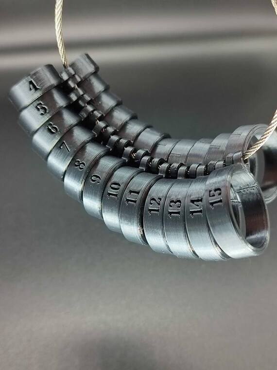 Wide cheap ring sizer