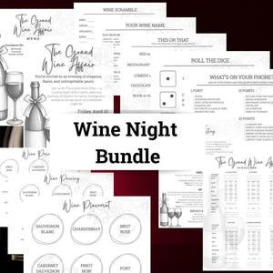 Plantilla digital editable de invitación para cata de vinos, elegante, para fiestas nocturnas, reuniones de chicas, sofisticadas celebraciones y eventos. Tarjeta imprimible para cenas.