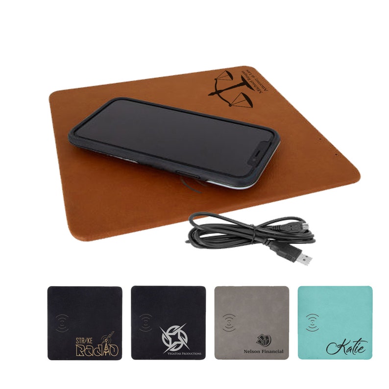 Personalized Custom Universal Leatherette Wireless Phone Etsy