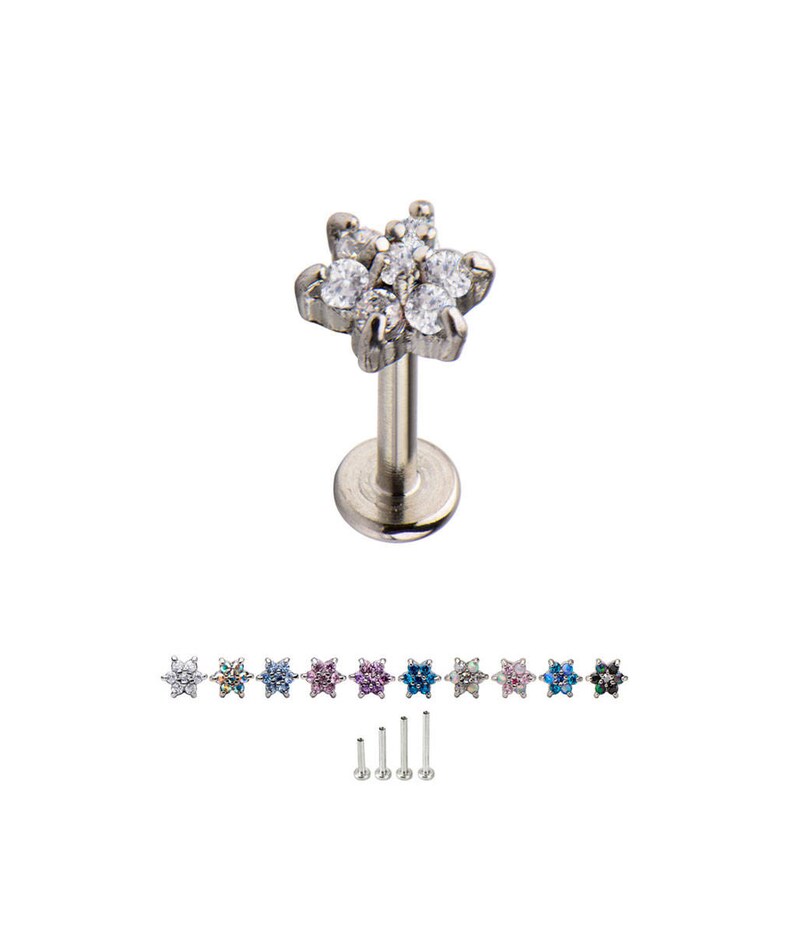 316L Surgical Steel Labret Style Nose Monroe Stud Screw Post Etsy UK