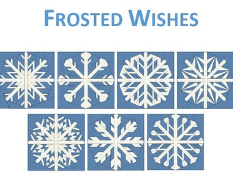 Frosted Wishes - FPP Quilting Snowflake Pack 1