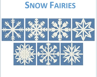 Snow Fairies - FPP Quilting Snowflake Pack 3