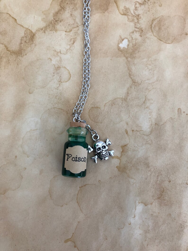 Poison Bottle Necklace