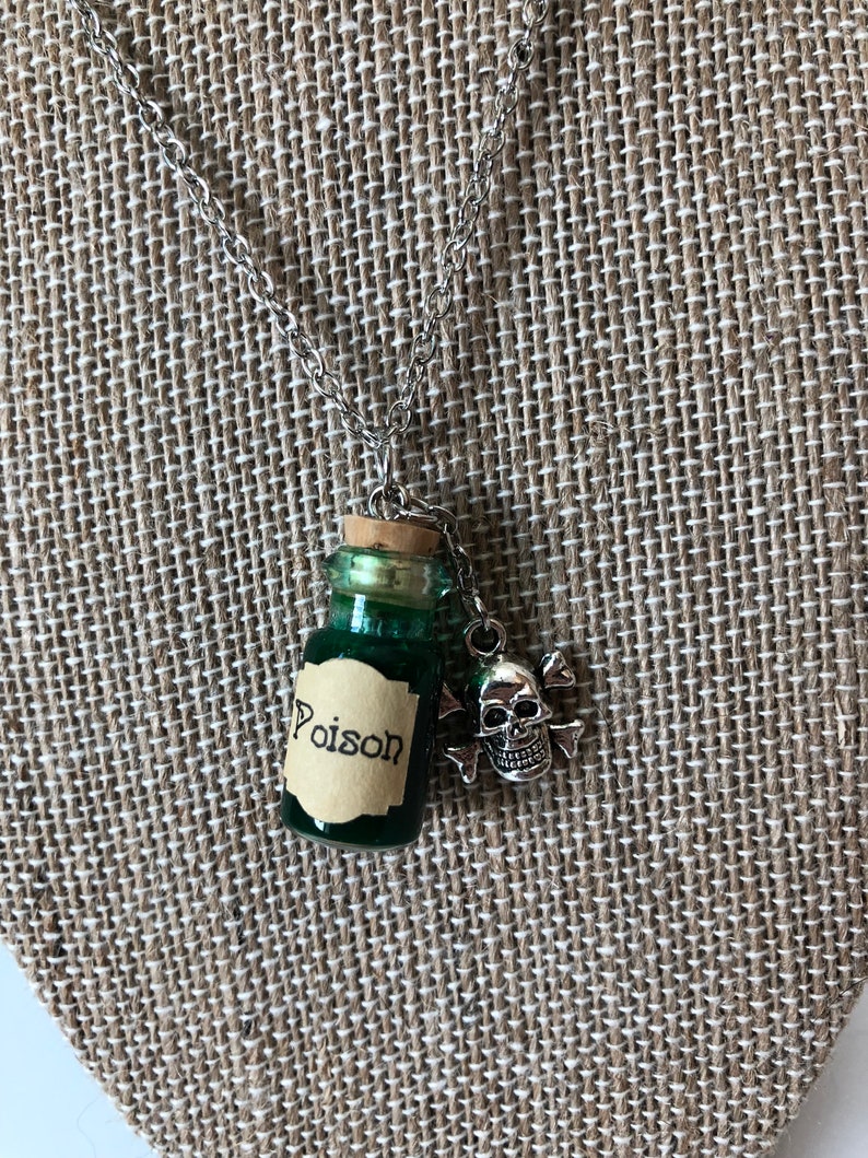Poison Bottle Necklace