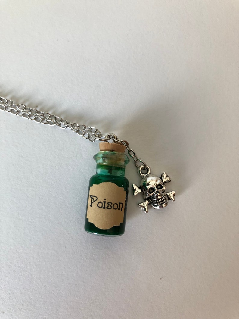 Poison Bottle Necklace