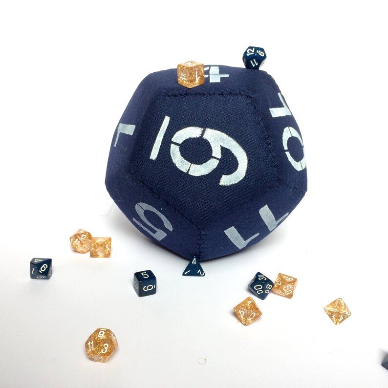 GIANT d12 foam dice for D&D TTRPGs 8/20cm Etsy
