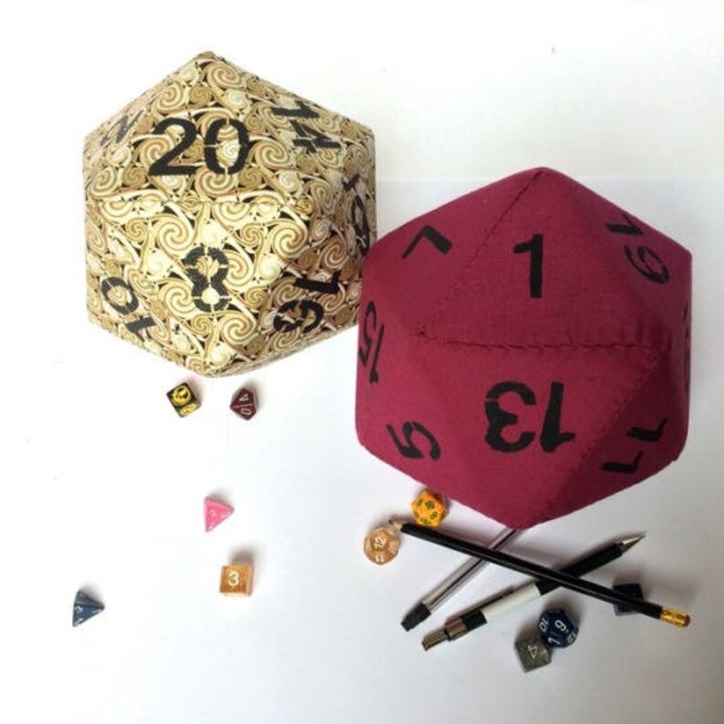 GIANT d20 foam dice for D&D TTRPGs 8/20cm Etsy