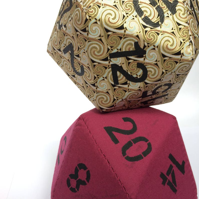 GIANT d20 foam dice for D&D TTRPGs 8/20cm Etsy