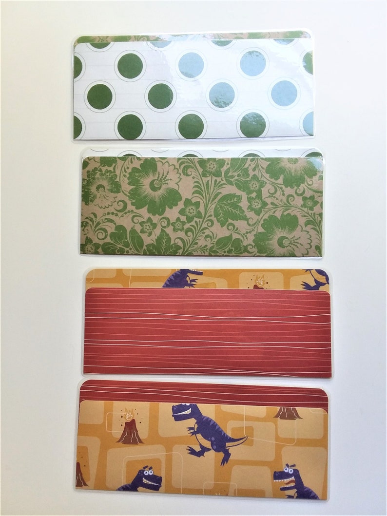 Laminated Envelope Cash Envelope Kids Money Gift Envelope Cash Envelopes