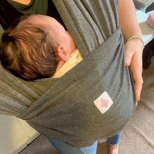 Portabebés de algodón/ Portabebés Boba Wrap/ Portabebés elástico para bebés/ Portabebés tipo fular
