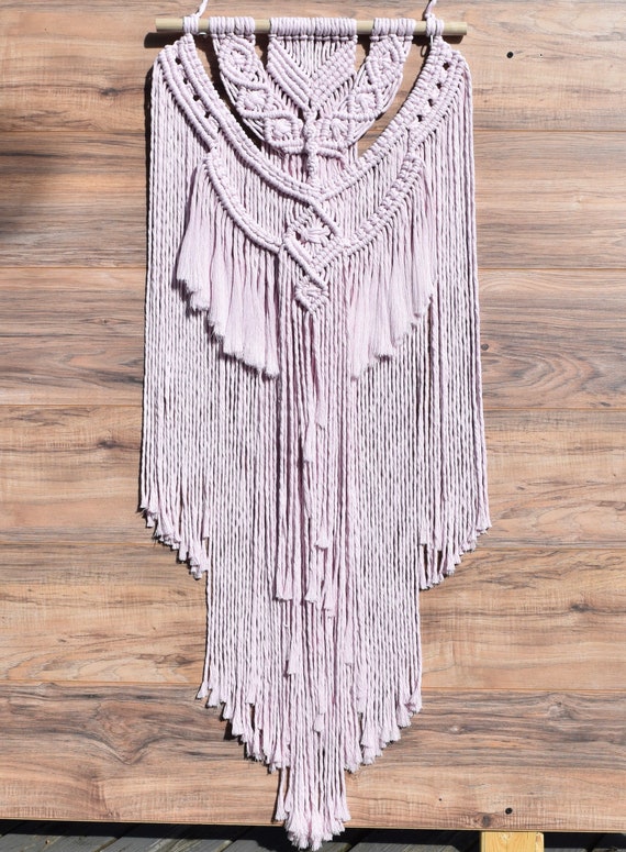 60 inch macrame wall hanging