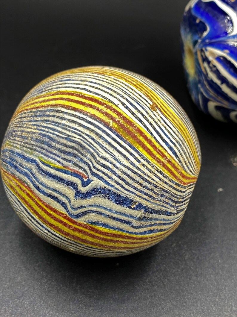 Old Ancient Antique Java Glass Beads Big Rare Size Etsy