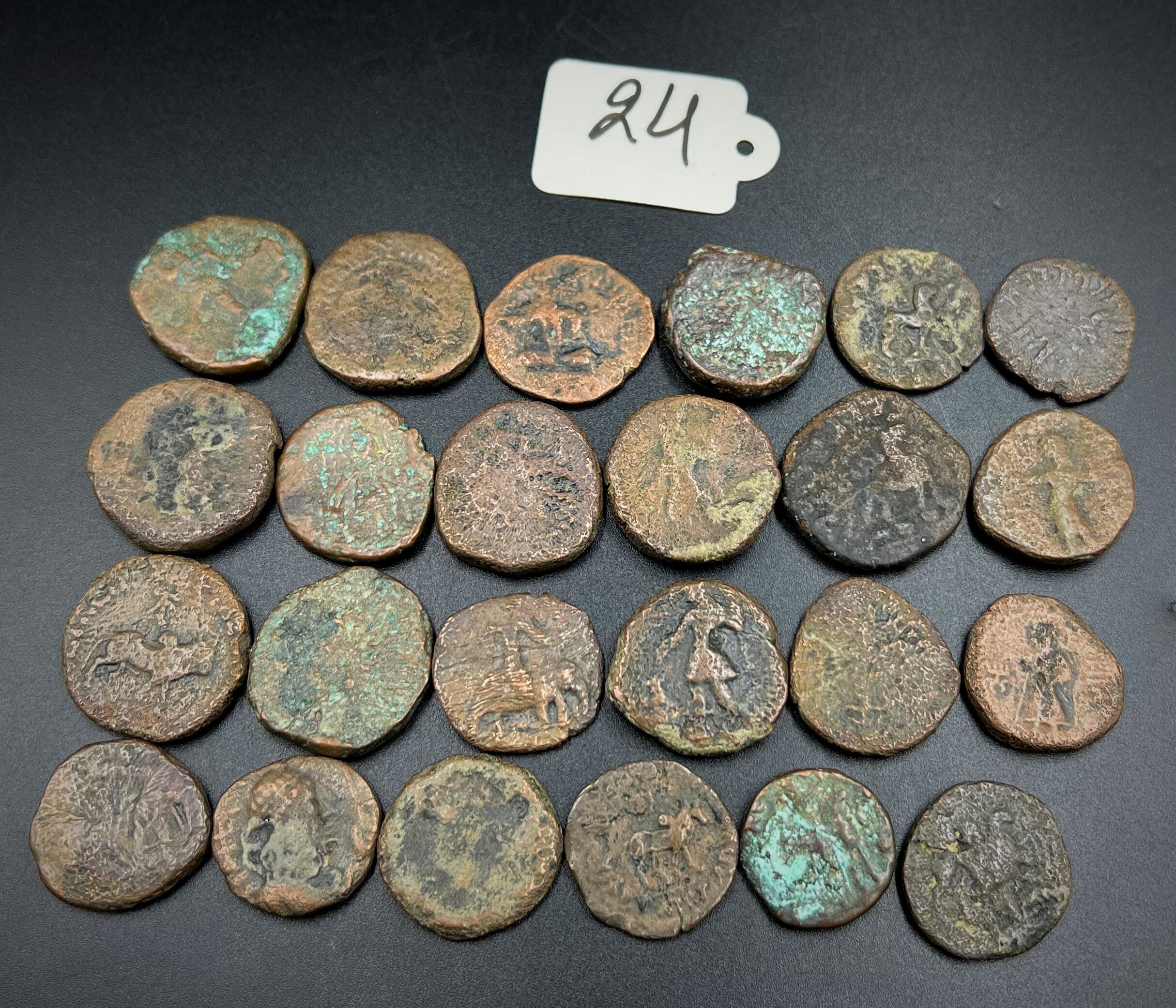 古代インドギリシャクシャンガンダーラ青銅アンティーク古いコイン通貨ロット取引 - Etsy 日本 【アンティーク】昭和