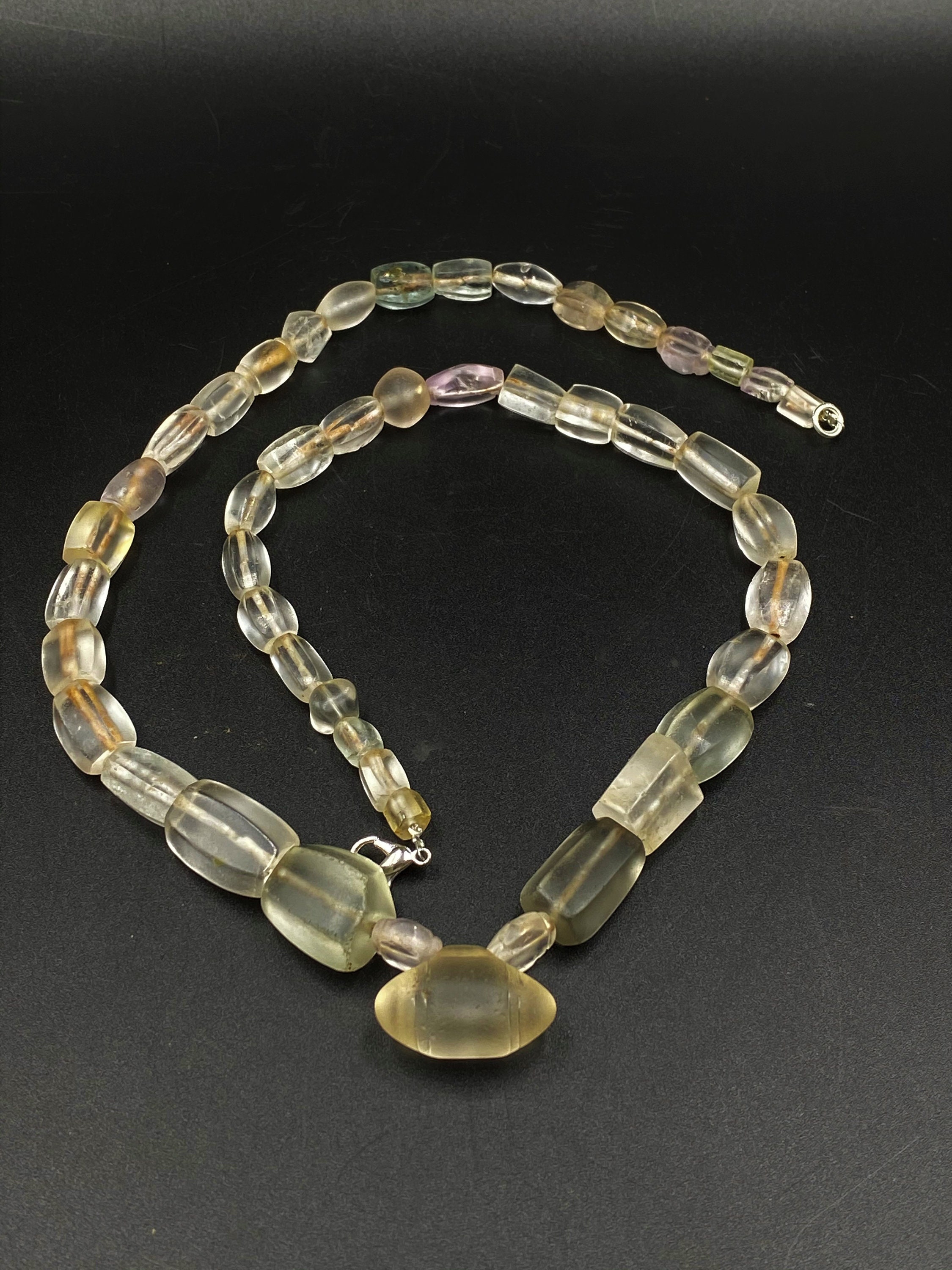 Lot of Ancient Antique Old Crystals Quartz Beads Necklace Etsy