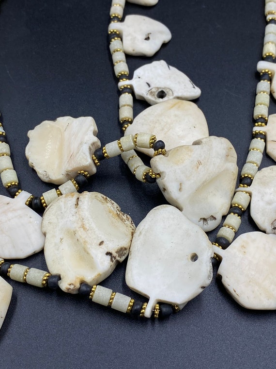 Old Antique Indo Tibetan Sea Shell Traditional Cultur… - Gem