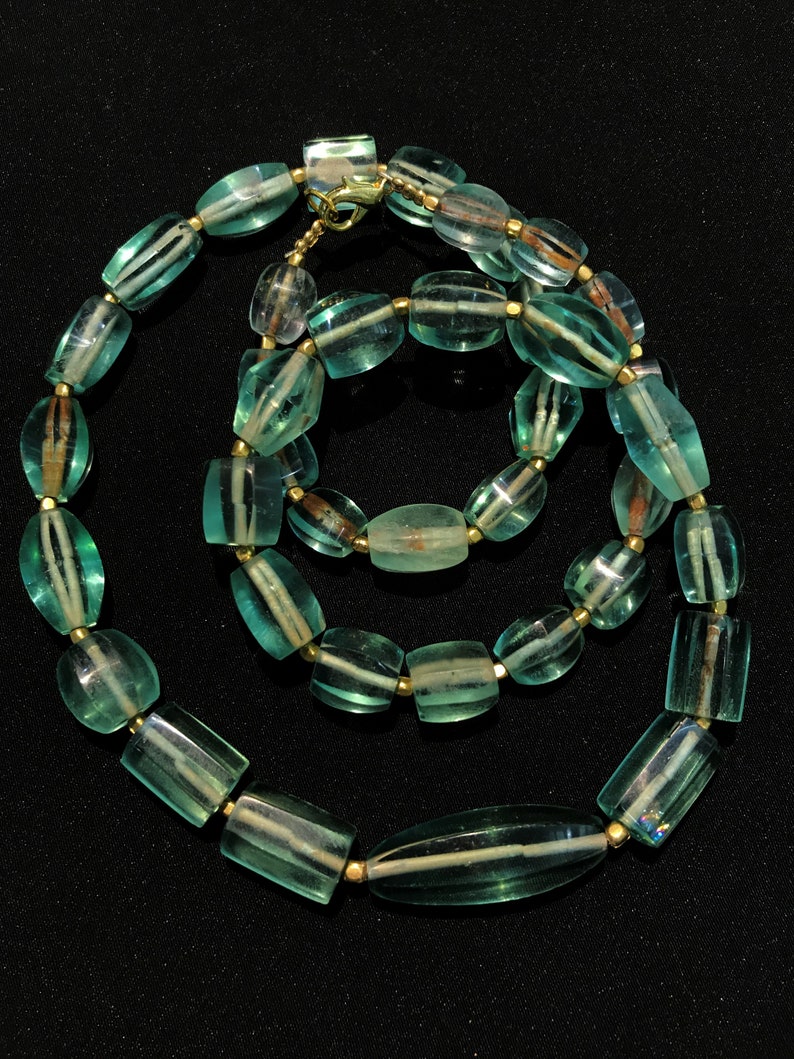 Antique glass beads | Etsy