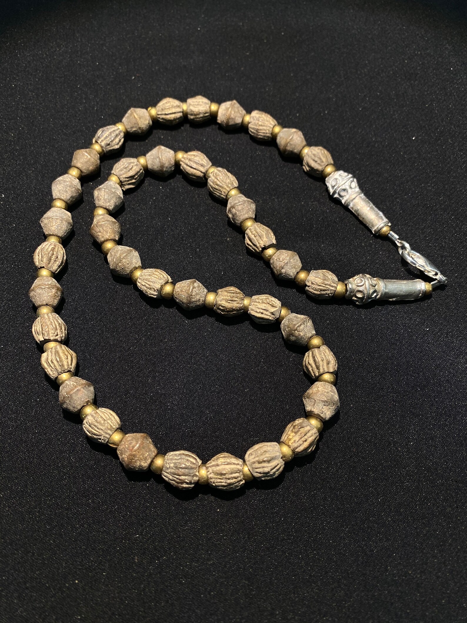 Ancient bronze beads necklace from bronze age Etsy
