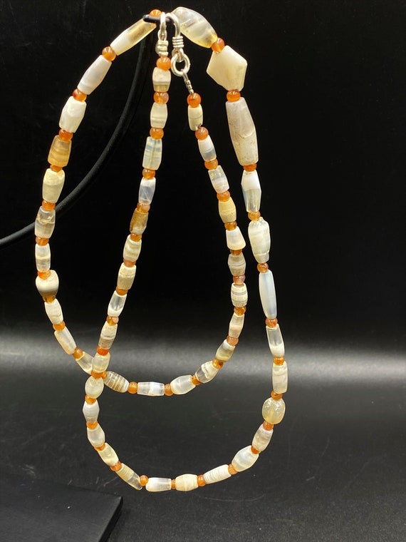 Vintage Old Beads Antique Indo Bactrian Greek Anc… - image 2
