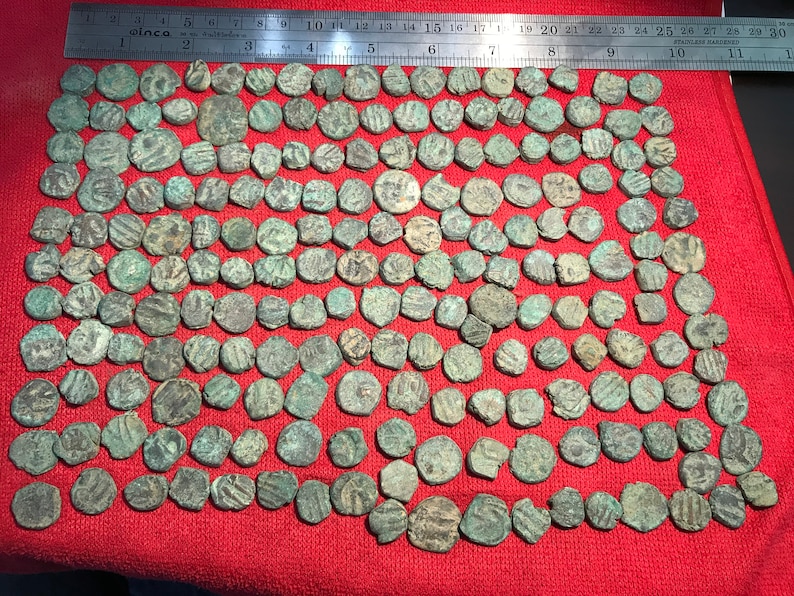 Lot of 199 Greek Bronze Coins Etsy
