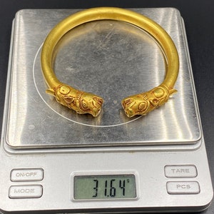 Ancient Near East ROMAN Artifacts Antiquities GOLD Jewelry Bangle Bracelet image 2