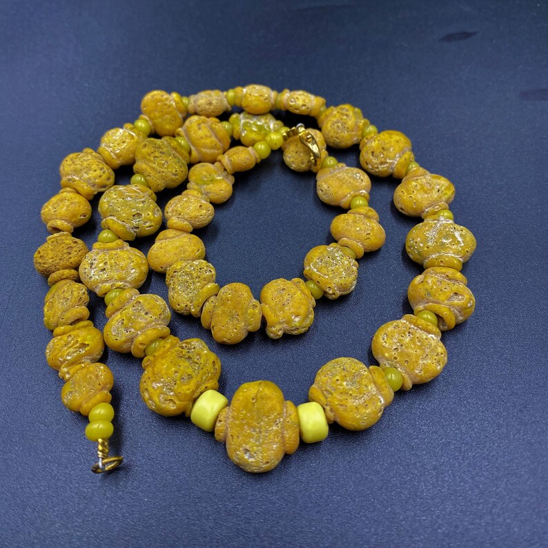 Ancient Old Antique Egyptian Glass Beads Unique Color Unique Etsy