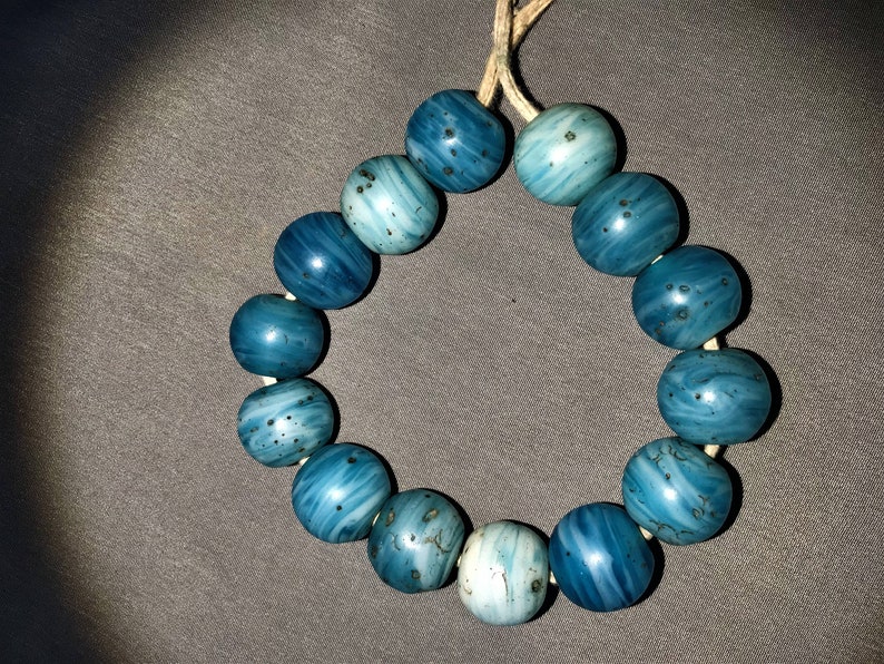 Antique Glass Trade Beads Etsy