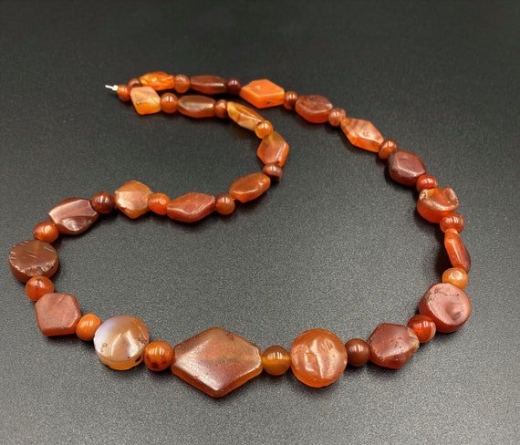 Ancient Himalayan Regions Old Carnelian Agate Bea… - image 8