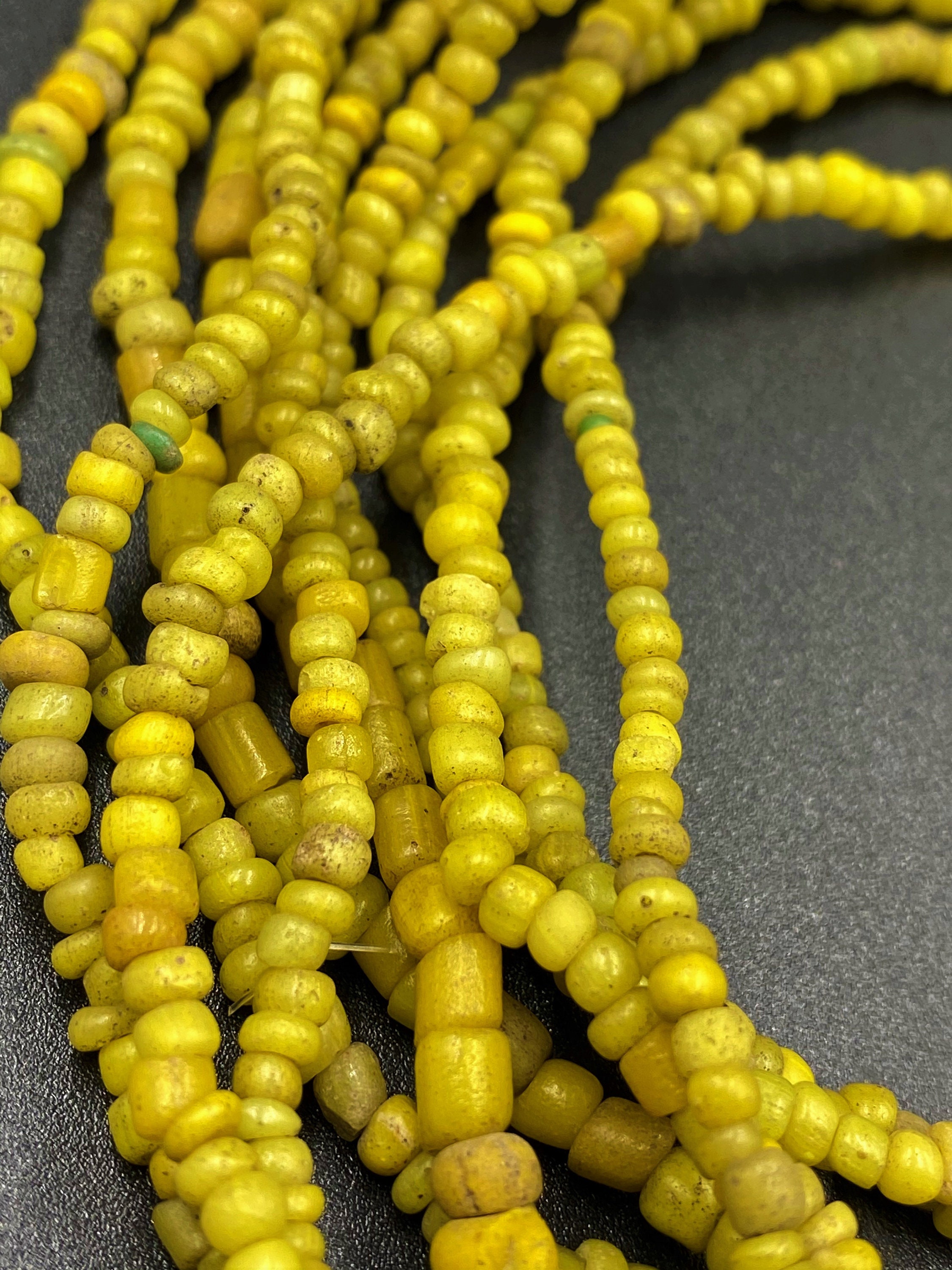 Old Ancient Antique Glass Beads From Ancient Pyu Culture Etsy UK