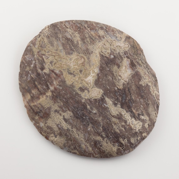 Natural Pattern Ancient Bactrian Jasper Stone Dis… - image 1