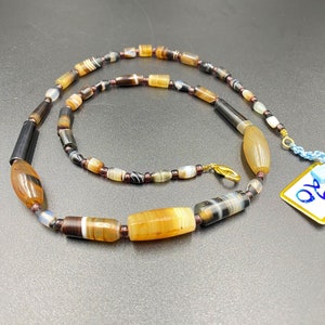Ancient Rare Banded  Agate from South East Asia old bead Antique Original beads