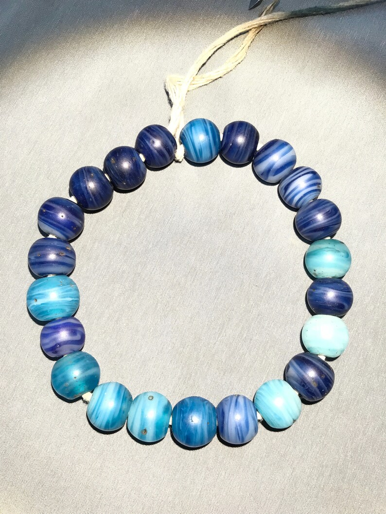 Antique Glass Trade Beads Etsy
