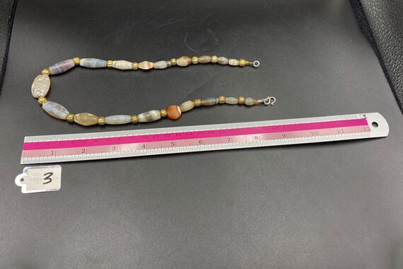 Old Antique Ancient Indo Greek Bactrian Banded Ag… - image 6