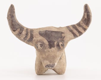 古代インダス文明のテラコッタ製ゼブ牛の像 - Etsy 日本