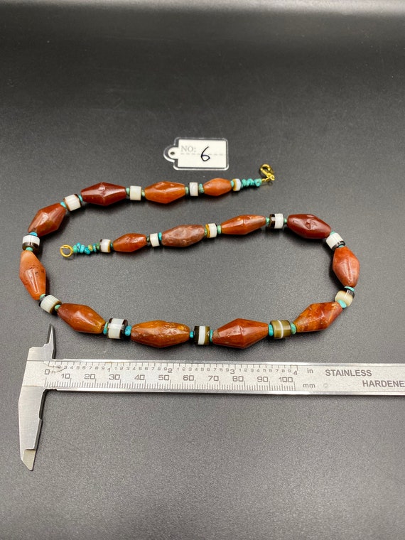 Himalayan Old Beads from Ancient Indo-Tibetan aga… - image 8