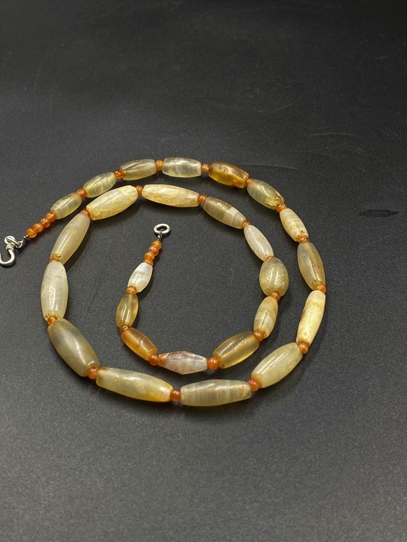 old antique ancient agate beads from ancient Pyu c